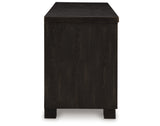 Galliden Black 80" TV Stand from Ashley - Luna Furniture