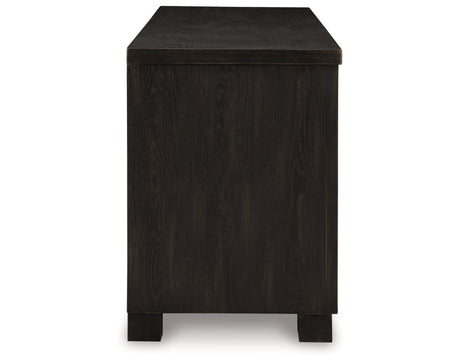 Galliden Black 80" TV Stand from Ashley - Luna Furniture