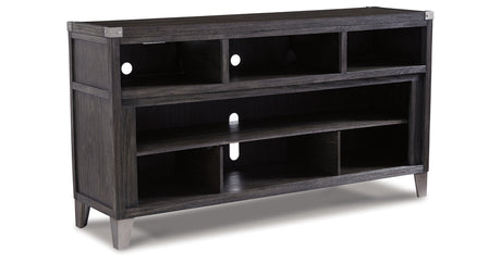 Todoe Gray 65" TV Stand from Ashley Furniture - Luna Furniture