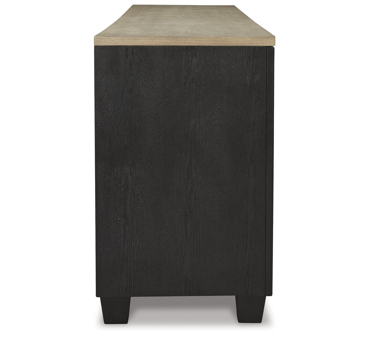 Foyland Black/Brown 83" TV Stand from Ashley Furniture - Luna Furniture