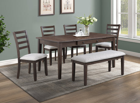 Wagner Brown Dining Set from Crown Mark - Luna Furniture