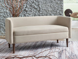 Wainner Beige Accent Bench from Ashley - Luna Furniture