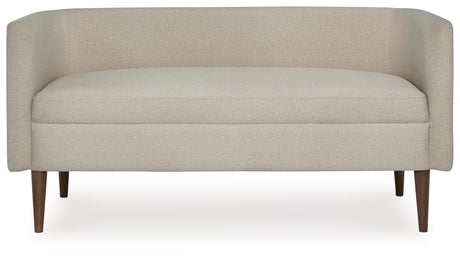 Wainner Beige Accent Bench from Ashley - Luna Furniture