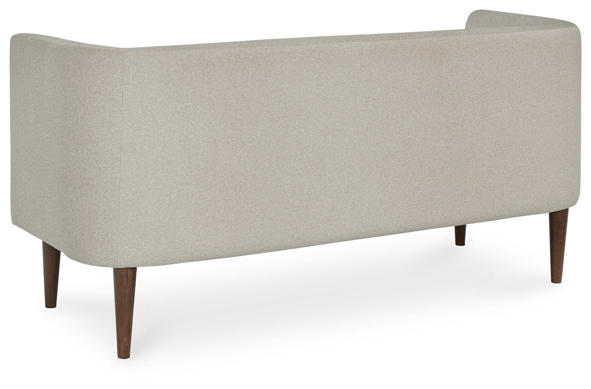 Wainner Beige Accent Bench from Ashley - Luna Furniture