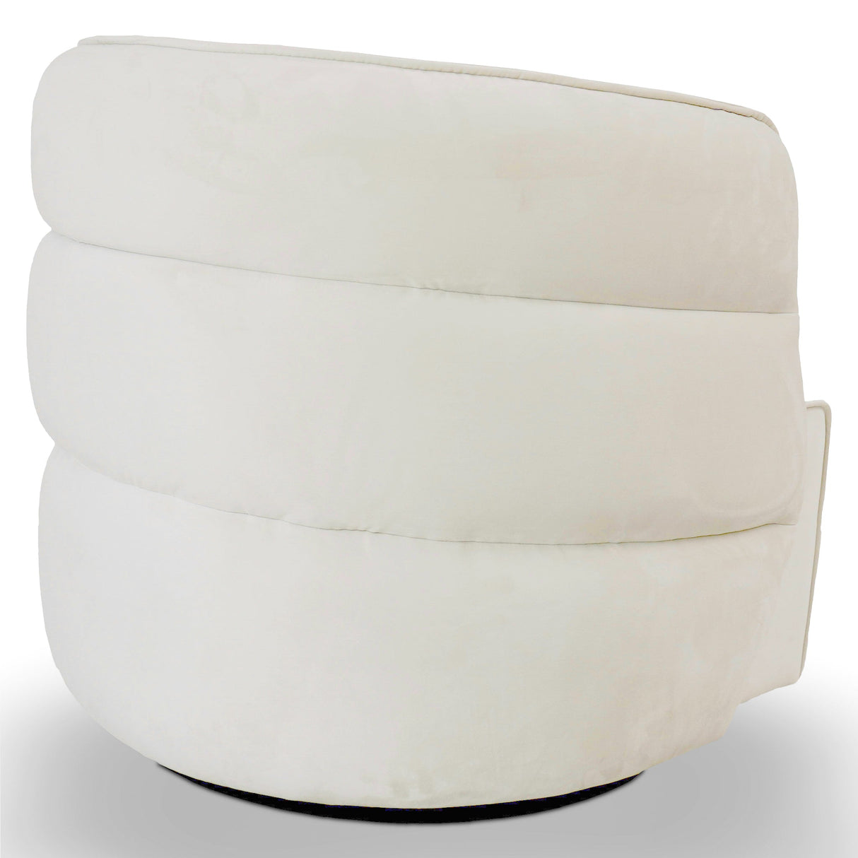 Walden Cream Velvet Swivel Chair from Ashcroft Furniture - Luna Furniture