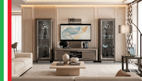 Elite SIlver Birch TV Cabinet from ESF Furniture - Luna Furniture