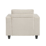 Walterboro Beige Chair with Storage Pouches from Homelegance - Luna Furniture