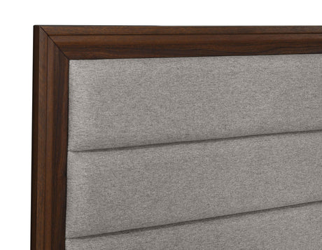 Welsley Walnut 4-Piece California King Bedroom Set from Coaster - Luna Furniture