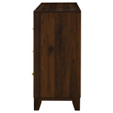 Welsley Walnut 6-Drawer Dresser Cabinet from Coaster - Luna Furniture