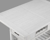 Wendy White Counter Height Table from Crown Mark - Luna Furniture