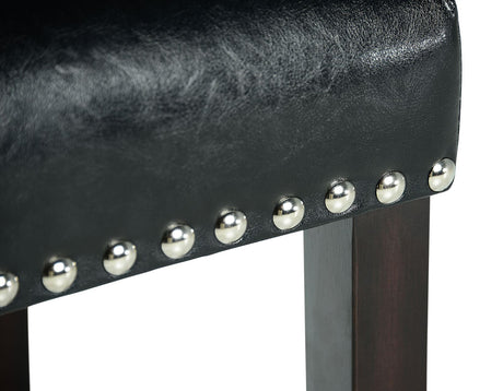 Westby Ebony Marble Top Dining Room Set from Steve Silver - Luna Furniture