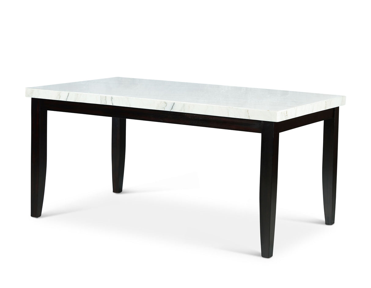 Westby White Marble Top Dining Table from Steve Silver - Luna Furniture