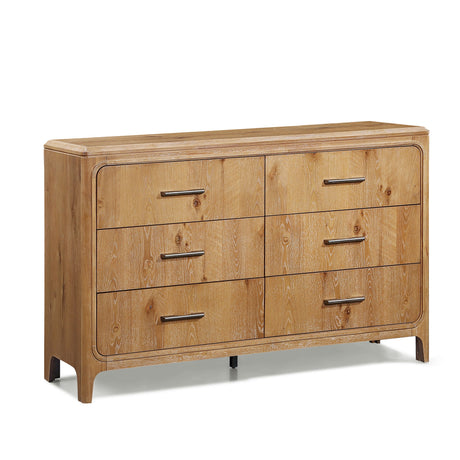 Westcott Cerused Natural Dresser from Crown Mark - Luna Furniture