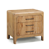 Westcott Cerused Natural Nightstand from Crown Mark - Luna Furniture