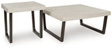 Westenfort Espresso/Gray Table (Set of 2) from Ashley - Luna Furniture