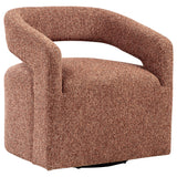 Westhill Berry Boucle Upholstered Swivel Accent Chair from Coaster - Luna Furniture