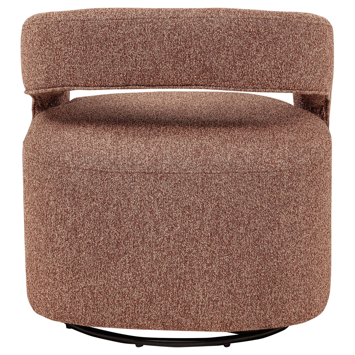 Westhill Berry Boucle Upholstered Swivel Accent Chair from Coaster - Luna Furniture