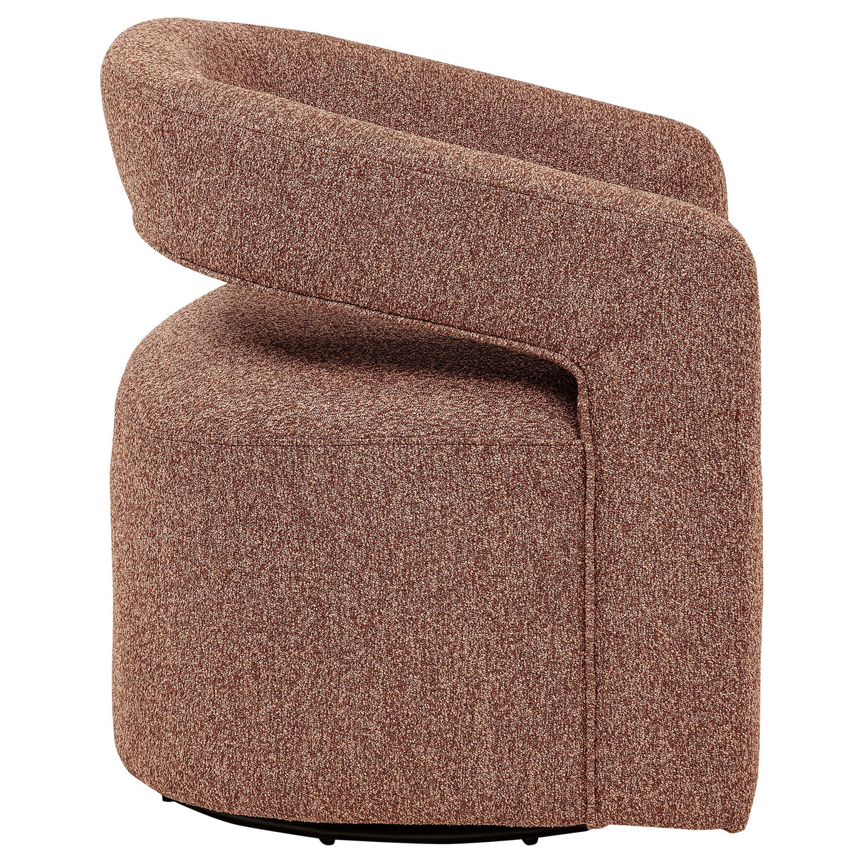Westhill Berry Boucle Upholstered Swivel Accent Chair from Coaster - Luna Furniture