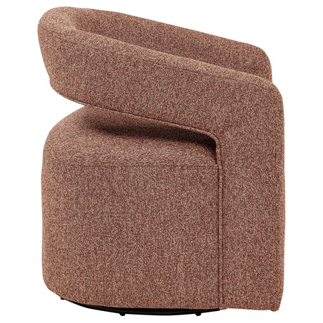 Westhill Berry Boucle Upholstered Swivel Accent Chair from Coaster - Luna Furniture