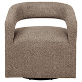 Westhill Rocky Road Boucle Upholstered Swivel Accent Chair from Coaster - Luna Furniture