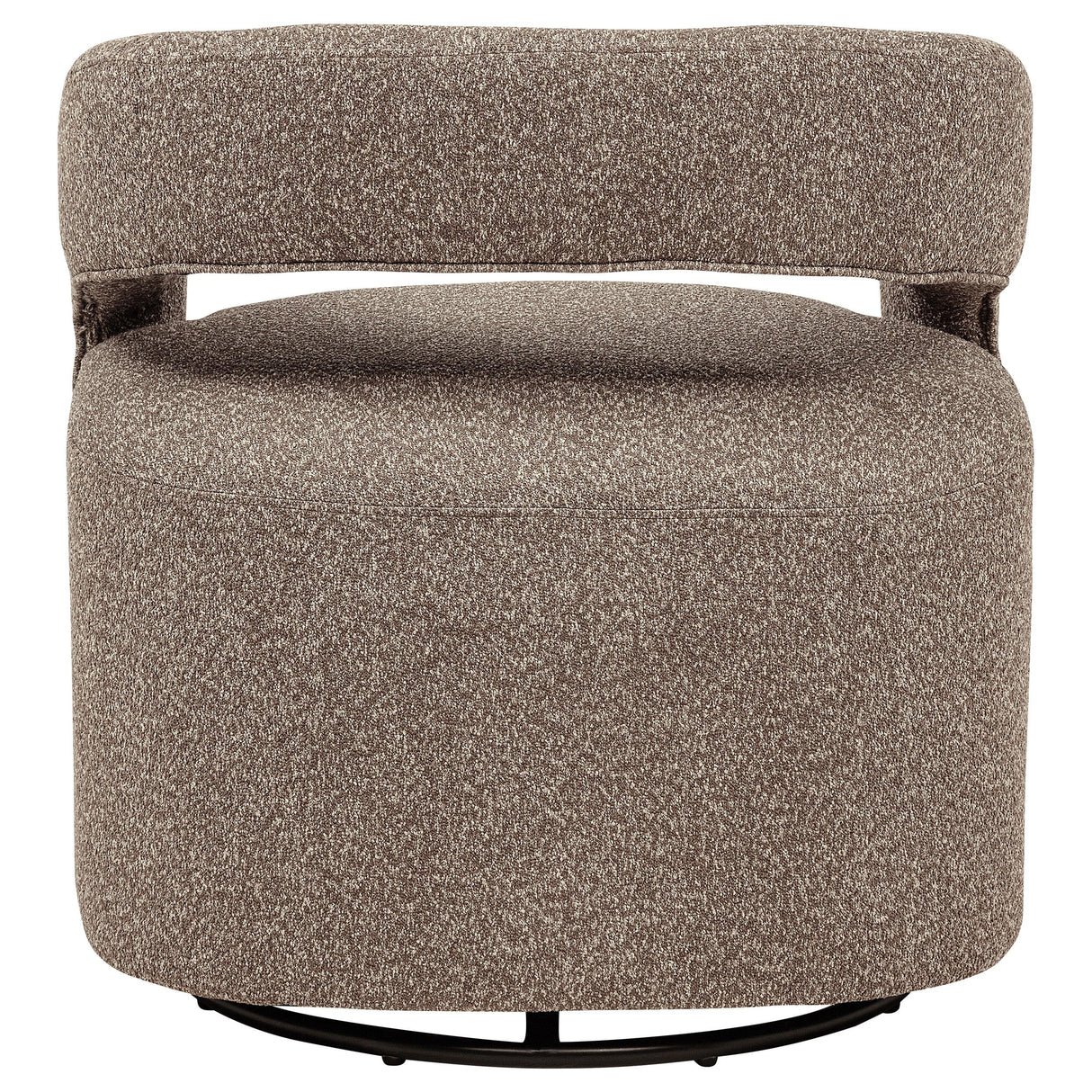 Westhill Rocky Road Boucle Upholstered Swivel Accent Chair from Coaster - Luna Furniture