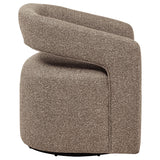 Westhill Rocky Road Boucle Upholstered Swivel Accent Chair from Coaster - Luna Furniture