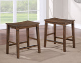 Westlake Chestnut Brown 5-Piece Counter Height Dining Set from Steve Silver - Luna Furniture