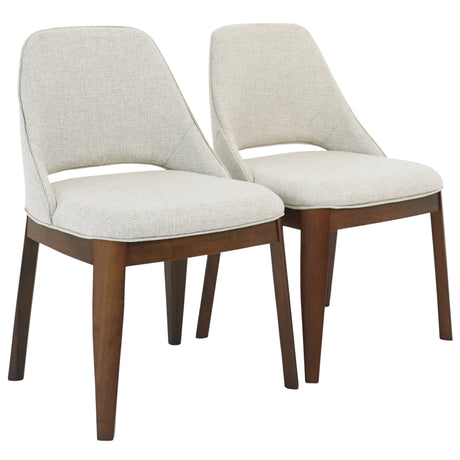Weston Beige Linen Dining Chair from Midinmod - Luna Furniture