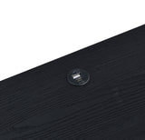 Westpark Black Nightstand with LED Lights and USB Ports from Coaster - Luna Furniture