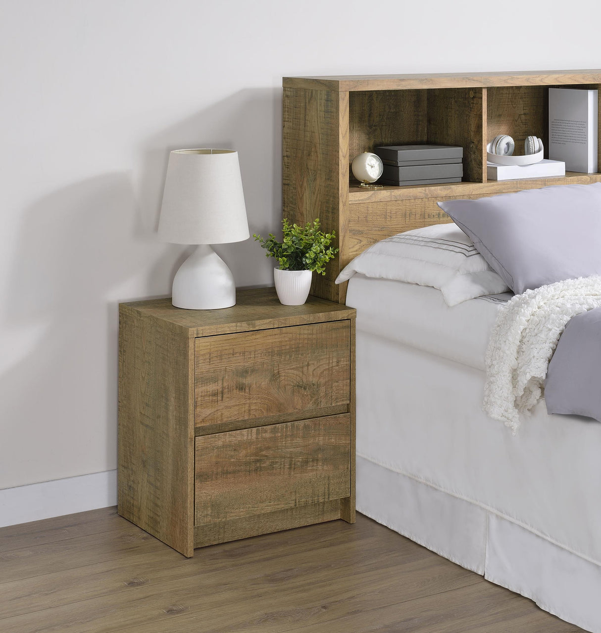 Westpark Mango Nightstand with LED Lights and USB Ports from Coaster - Luna Furniture