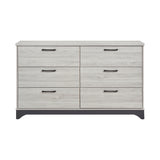 Westport White Oak/Gray Dresser from Homelegance - Luna Furniture