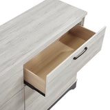 Westport White Oak/Gray Dresser from Homelegance - Luna Furniture