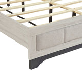 Westport White Oak/Gray Full Platform Bed from Homelegance - Luna Furniture