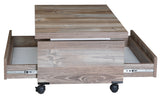 Rio Walnut Smart Coffee Table from Furnia - Luna Furniture