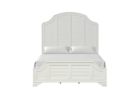 Whitehaven Antique White Queen Bed from Furniture of America - Luna Furniture