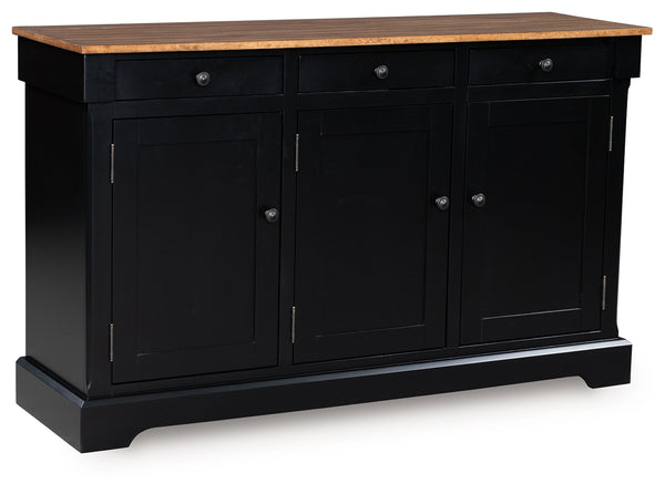 Wildenauer Brown/Black Dining Buffet