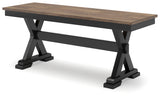 Wildenauer Dining Table, 2 Chairs and 2 Benches from Ashley - Luna Furniture