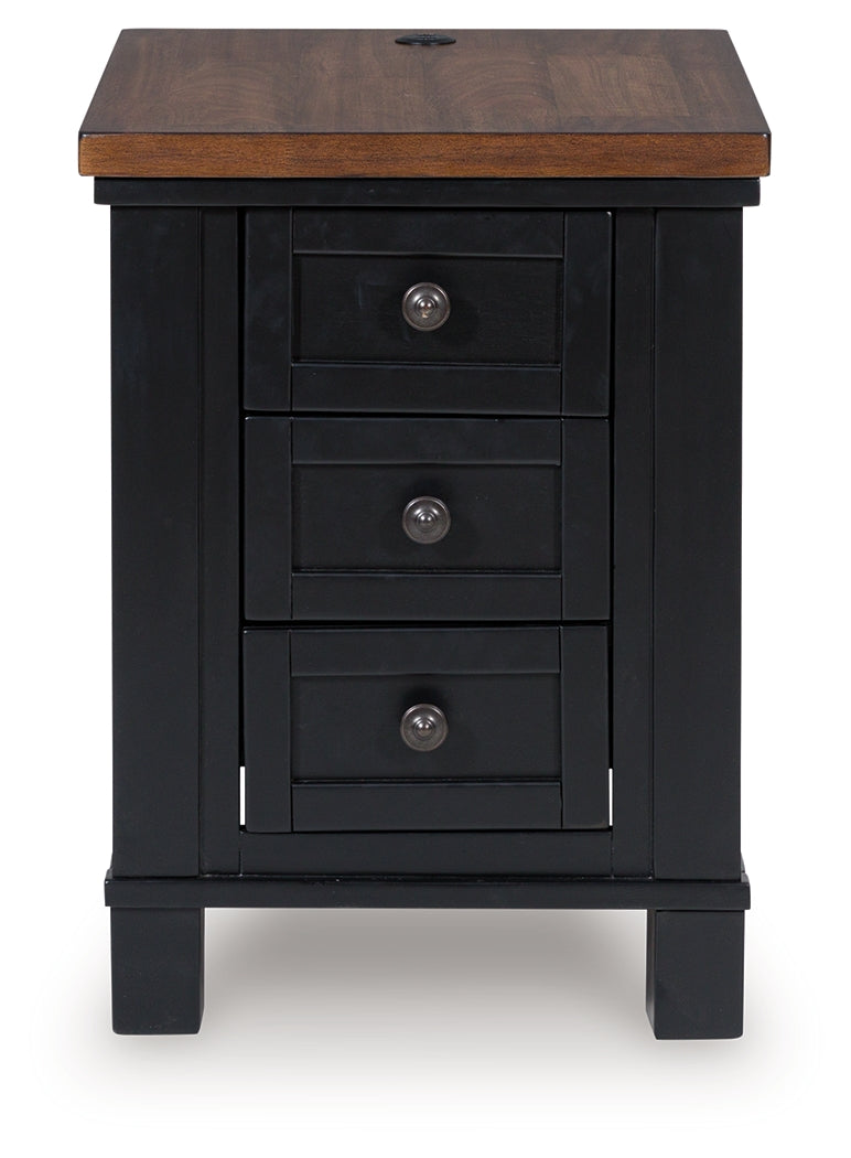 Wildenauer Lift-top Coffee Table and 2 Chairside End Tables from Ashley - Luna Furniture