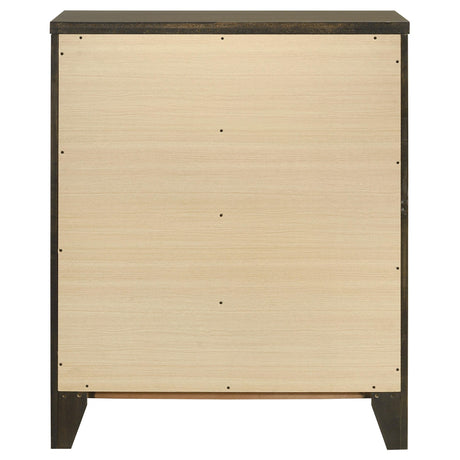 Wilkes Dark Cocoa 4-Drawer Chest from Coaster - Luna Furniture