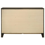 Wilkes Dark Cocoa 6-Drawer Dresser from Coaster - Luna Furniture
