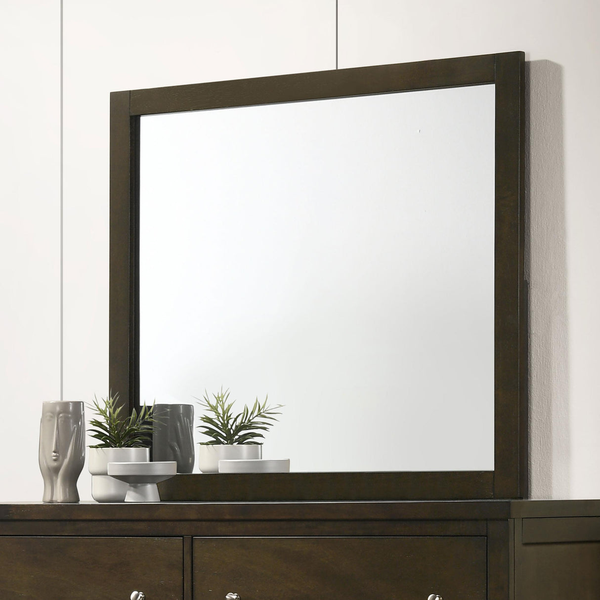 Wilkes Dark Cocoa Dresser Mirror (Mirror Only) from Coaster - Luna Furniture