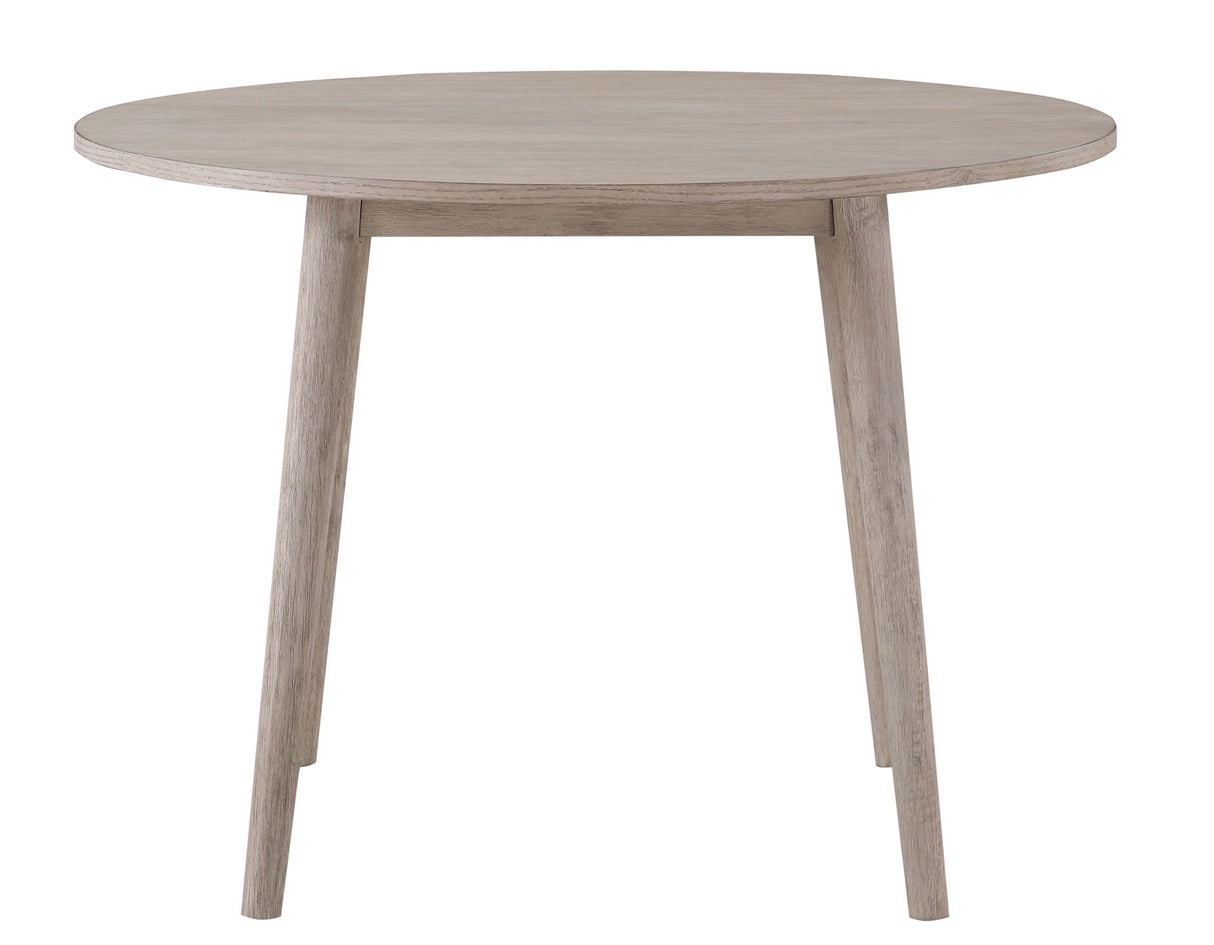Willow 42″ Round Dining Table, Tan from Steve Silver - Luna Furniture