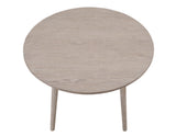 Willow 42″ Round Dining Table, Tan from Steve Silver - Luna Furniture