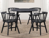 Willow Black Round Dining Room Set from Steve Silver - Luna Furniture