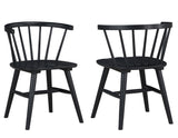 Willow Black Round Dining Room Set from Steve Silver - Luna Furniture