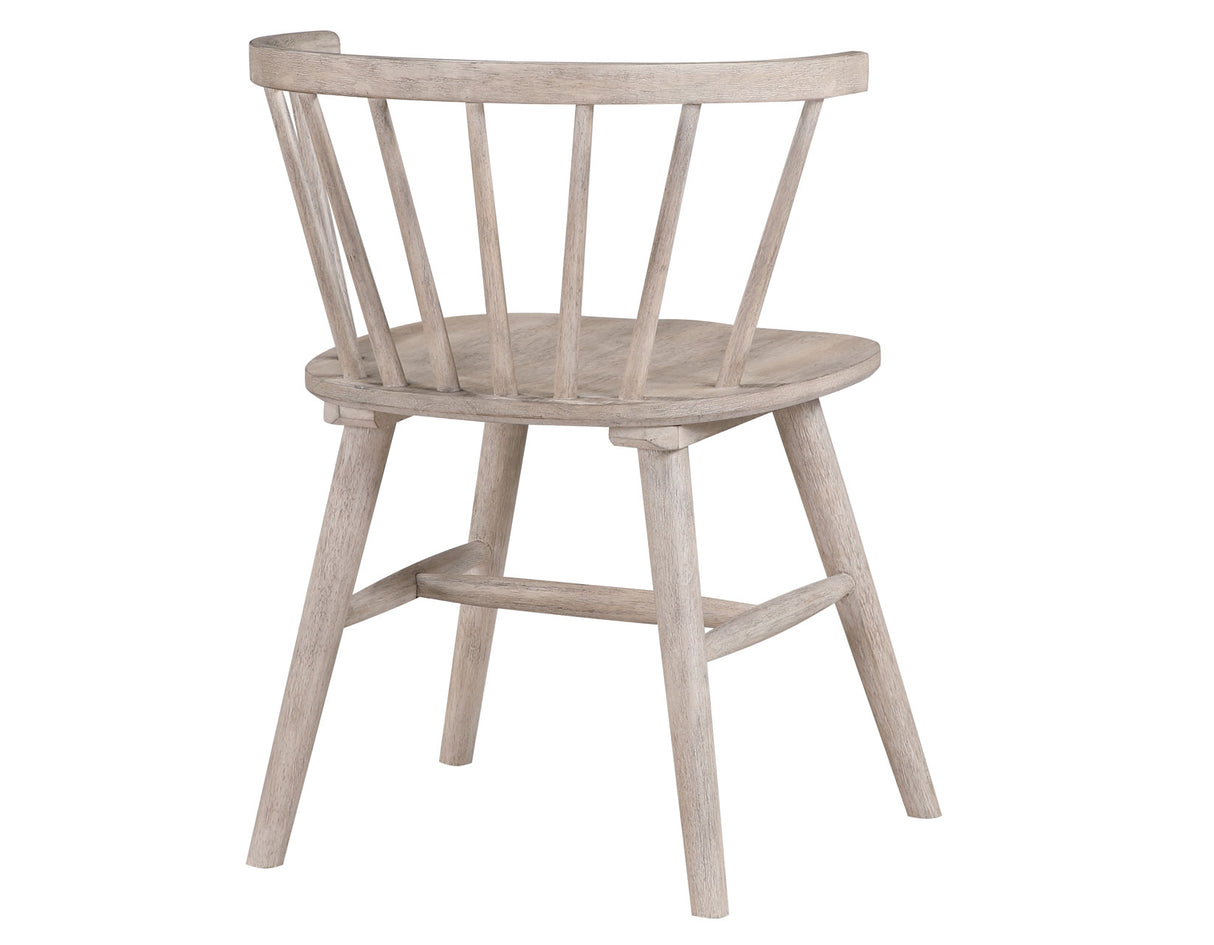 Willow Solid Wood Dining Chair, Tan from Steve Silver - Luna Furniture