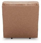 WillowBend Caramel Recliner from Ashley - Luna Furniture