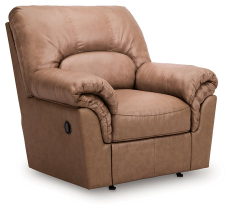 WillowBend Caramel Recliner from Ashley - Luna Furniture