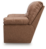 WillowBend Caramel Recliner from Ashley - Luna Furniture
