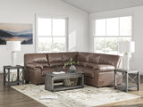 WillowBend Umber 2-Piece Sectional from Ashley Furniture - Luna Furniture